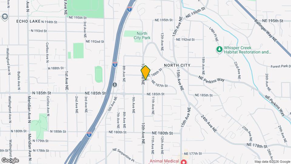 18540 10th Ave NE Map and Location Details