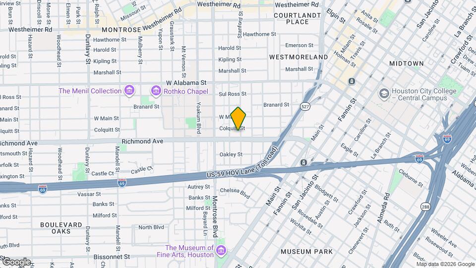 4208 Stanford St Map and Location Details