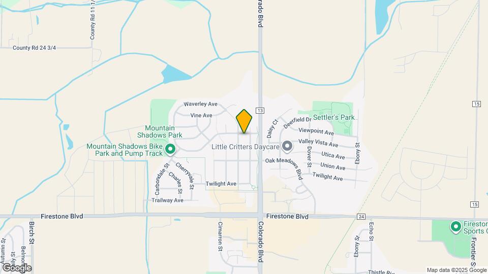 5928 Mountain Shadows Blvd Map and Location Details