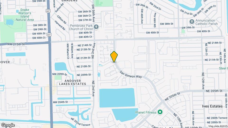 462 NE 210th Cir Terrace Map and Location Details