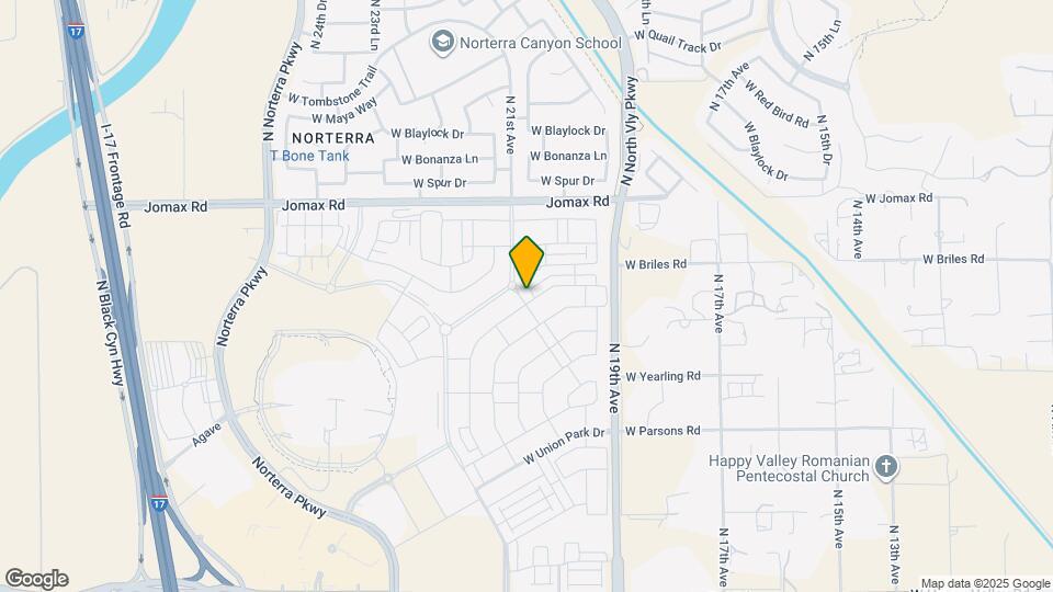 26209 N 19th Ln Map and Location Details