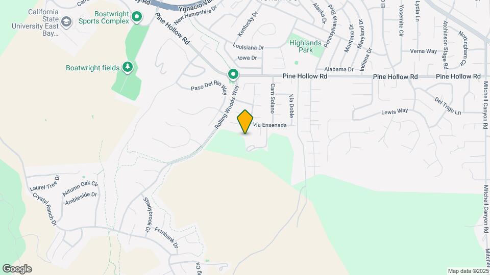 1101 Rock Creek Way Map and Location Details