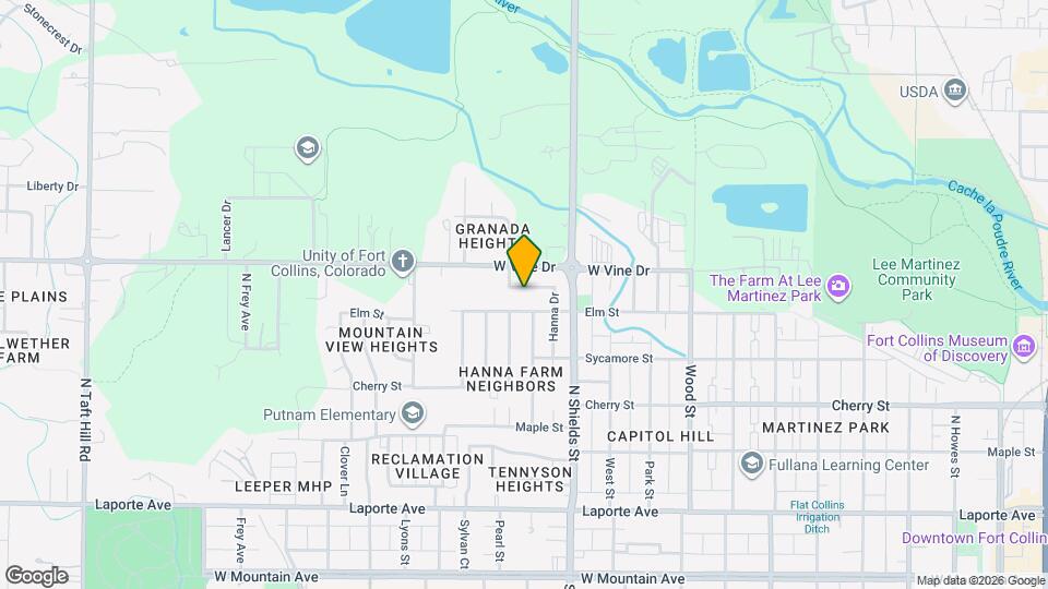 661 Hanna St Map and Location Details