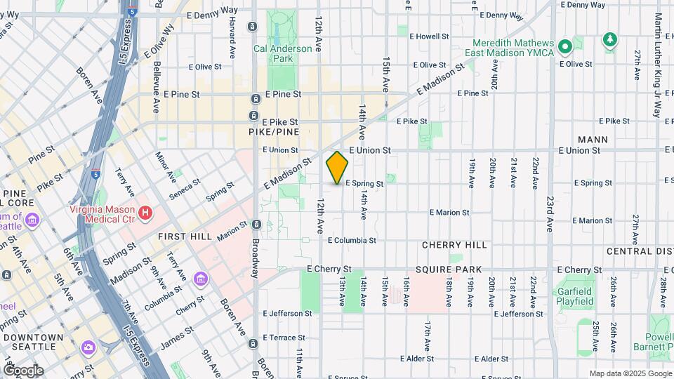 933B 13th Ave Map and Location Details