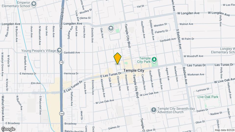 5934 Cloverly Ave Map and Location Details