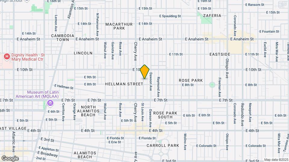 814 Saint Louis Ave Mapa y Detalles de la Ubicación