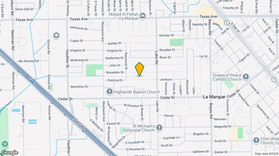 2526 Jackson Map and Location Details