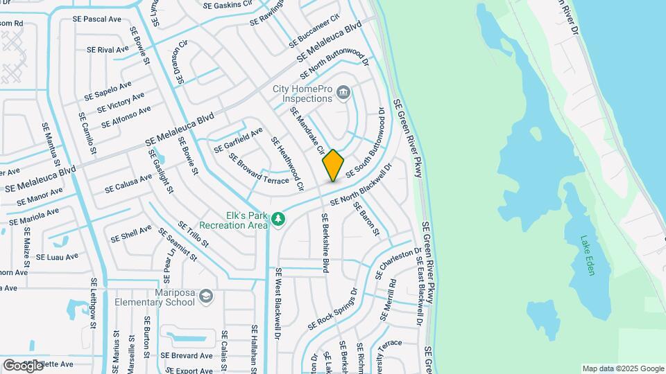 2181 SE South Buttonwood Dr Map and Location Details