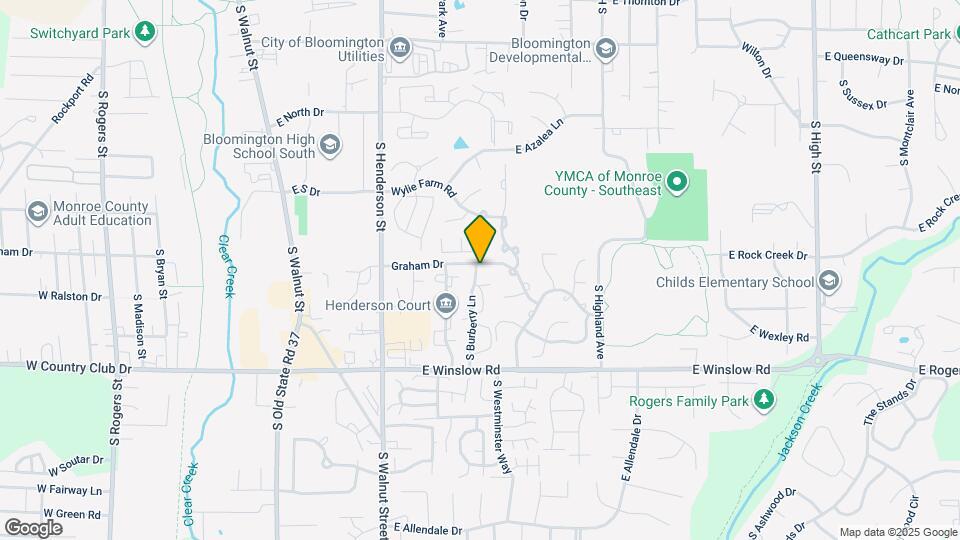 2301 S Burberry Ln Map and Location Details