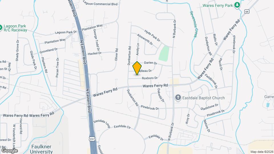 5731 Roxboro Dr Mapa y Detalles de la Ubicación