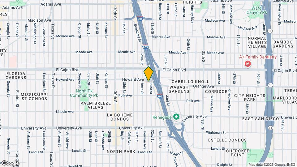 4178 S 32nd St Map and Location Details