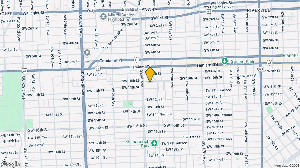2152 SW 10th St Map and Location Details