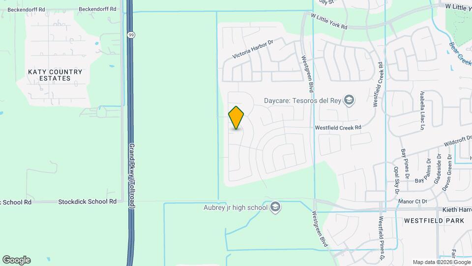 21602 Zydeco Ct Map and Location Details