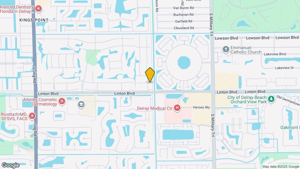 785 Burgundy St Map and Location Details