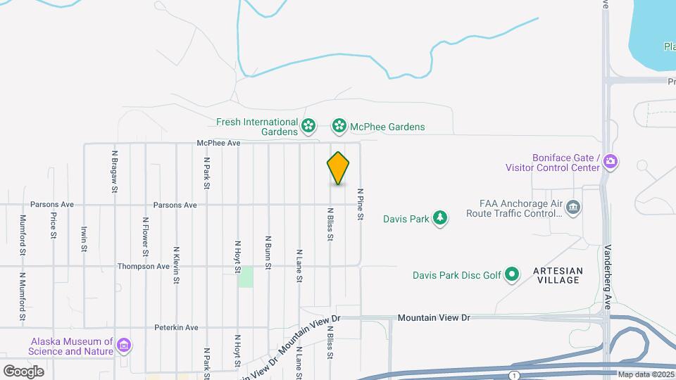 717 N Bliss St Map and Location Details