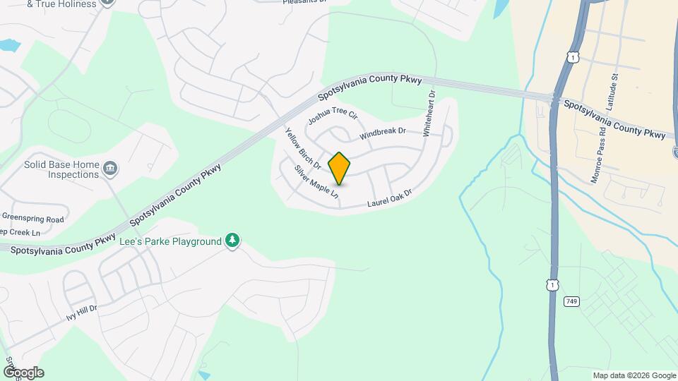5407 Silver Maple Ln Map and Location Details