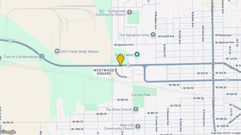 2145 W 2nd St Map and Location Details