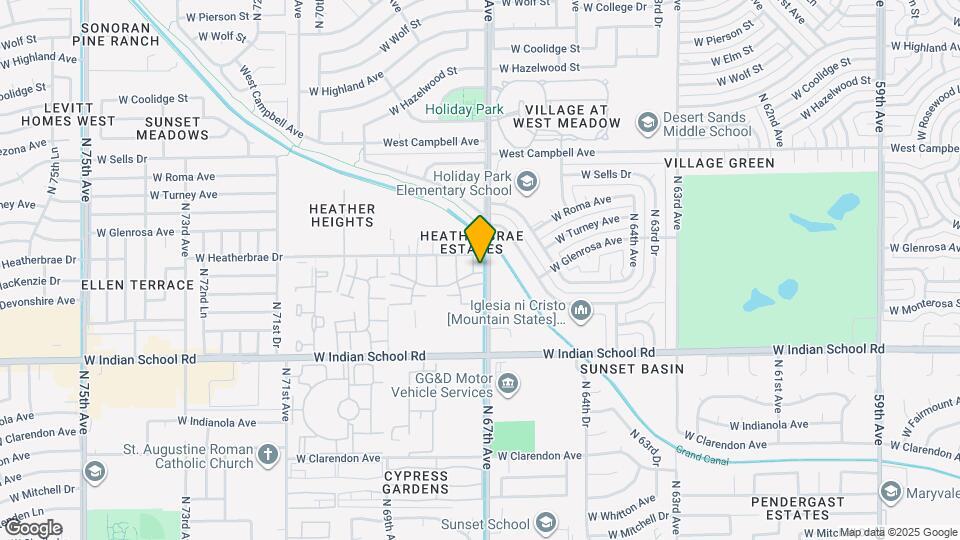 4251 N 67th Dr Map and Location Details