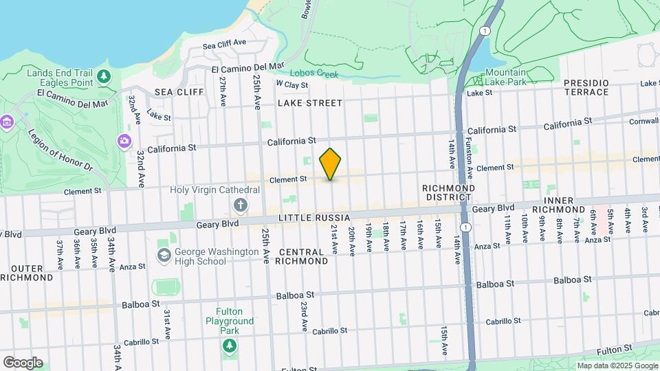 319 21st Ave Map and Location Details