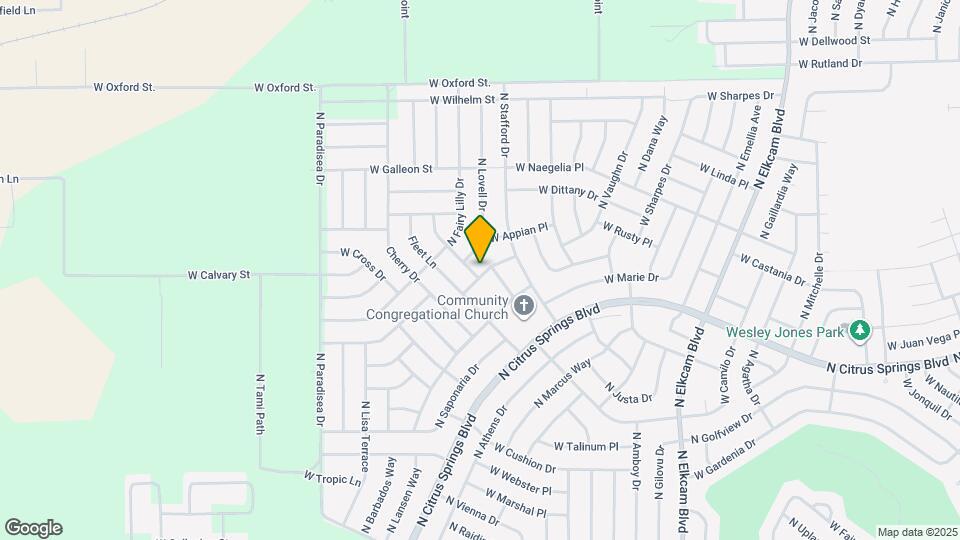 3551 W Fleece Dr Map and Location Details