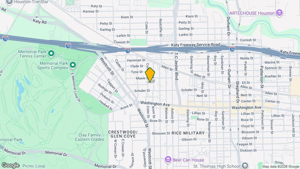 1322 Cohn St Map and Location Details