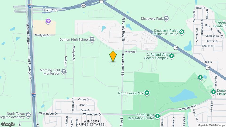 Jefferson Bonnie Brae Map and Location Details