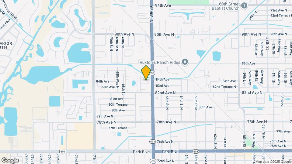 6643 83rd Ave N Map and Location Details