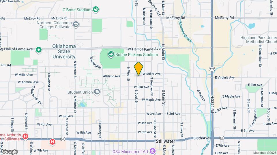 131 N Duck St Map and Location Details