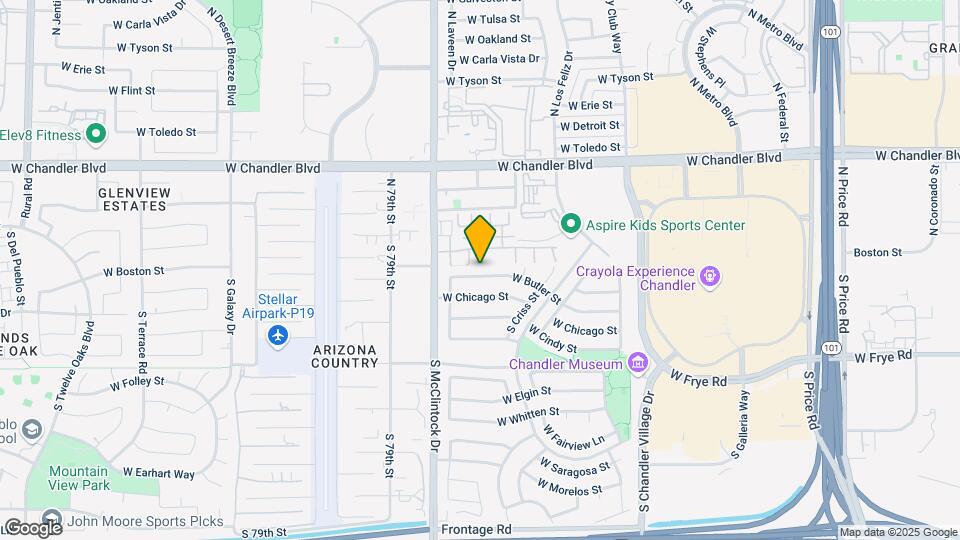 3926 W Butler St Map and Location Details