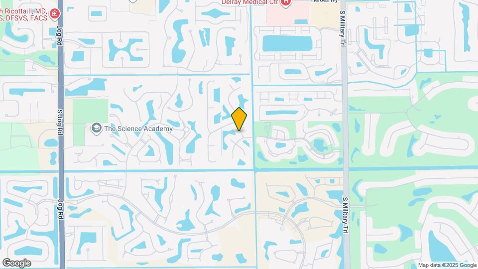 16843 Boca Delray Dr Map and Location Details