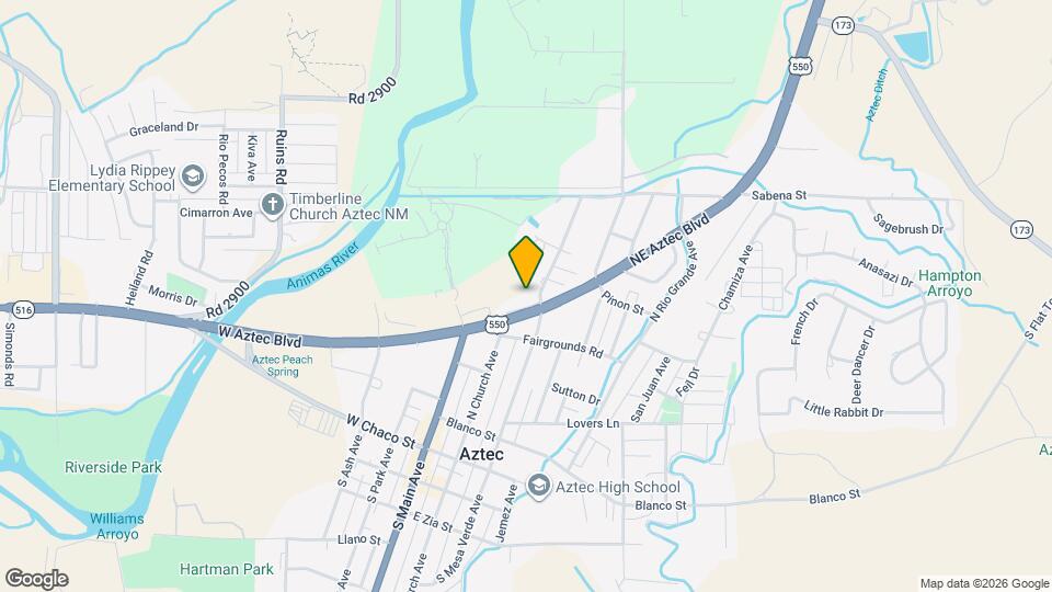 605 Pioneer Ave Map and Location Details