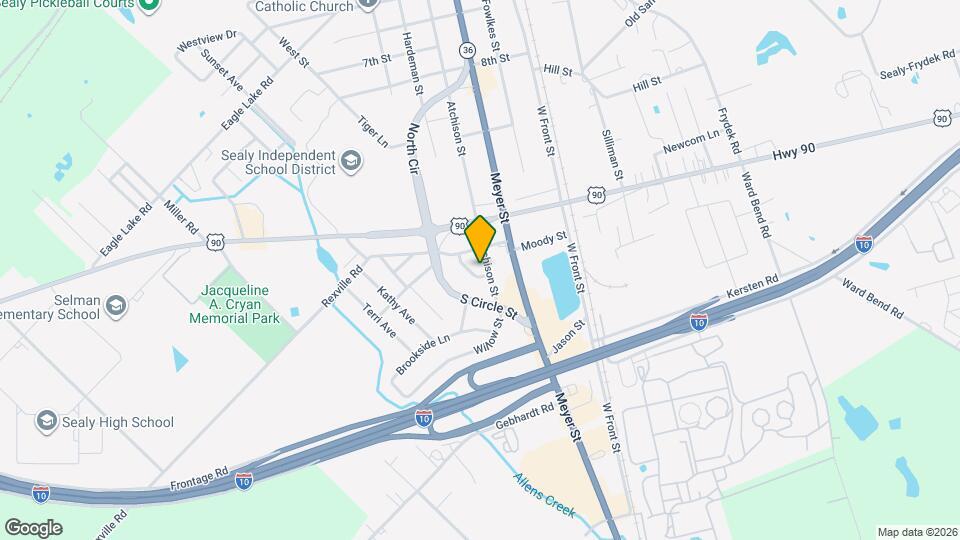 1442 Circle Dr Map and Location Details