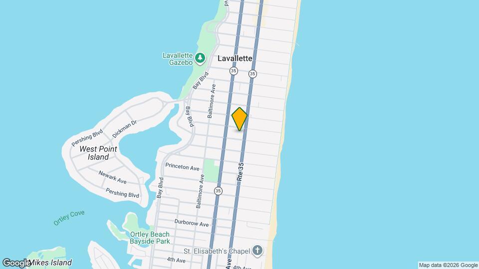 1704 Grand Central Ave Map and Location Details