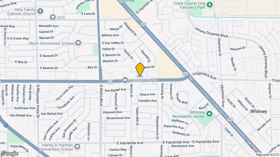 Tropicana Valley Apartments Map and Location Details