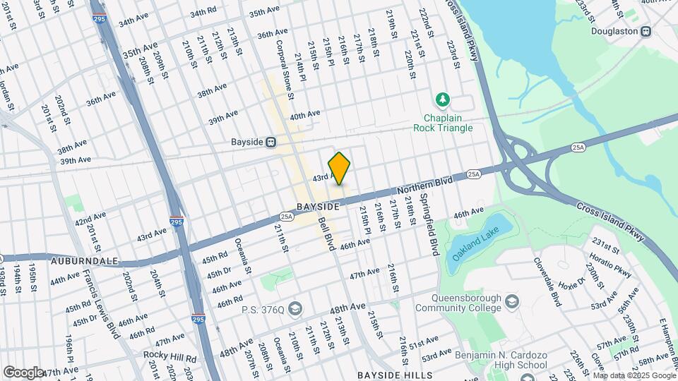 43-24 215th St-Unit -3F Third Floor Map and Location Details