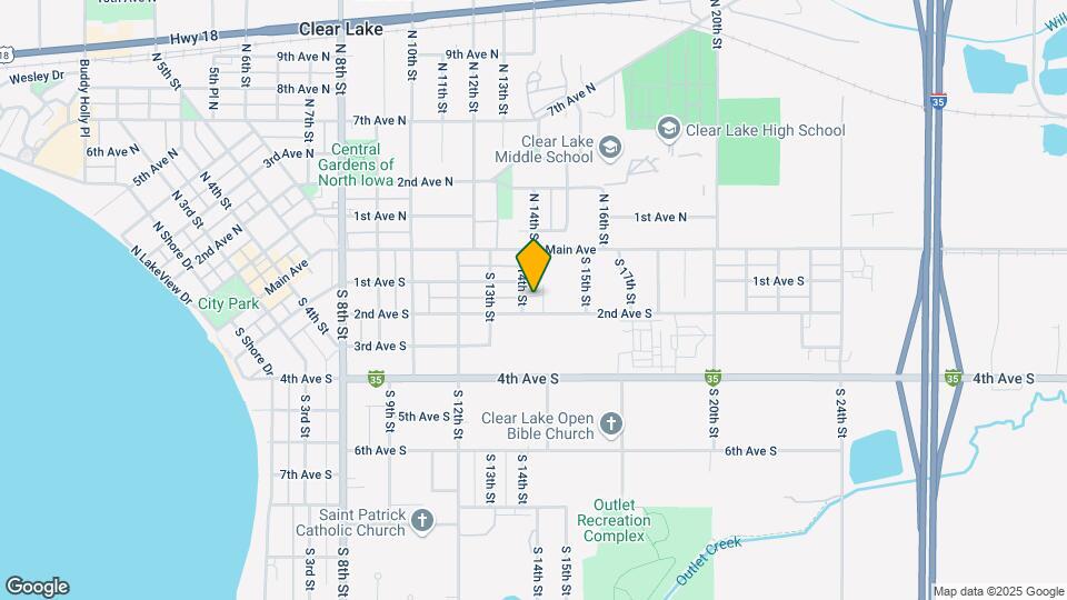 212 S 14th St Map and Location Details