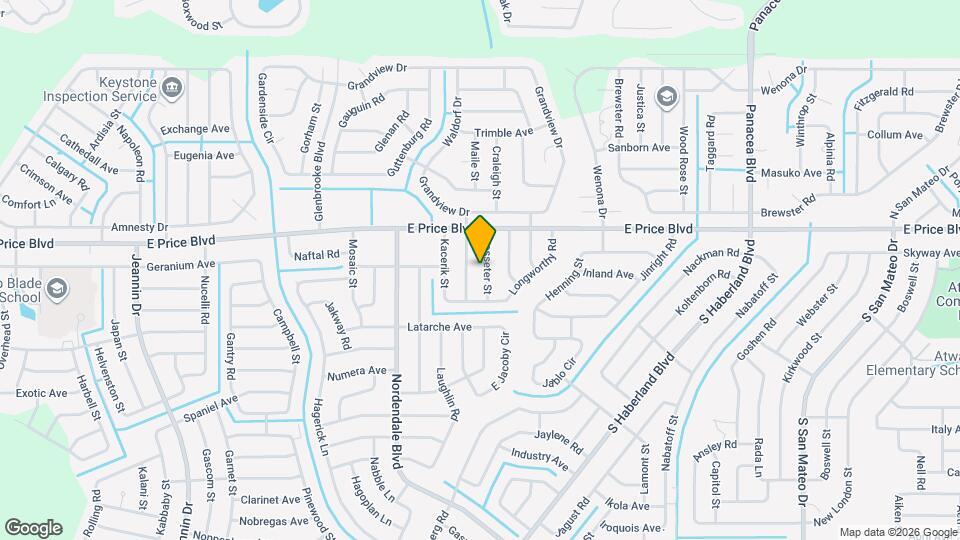 1237 Lasseter St Map and Location Details