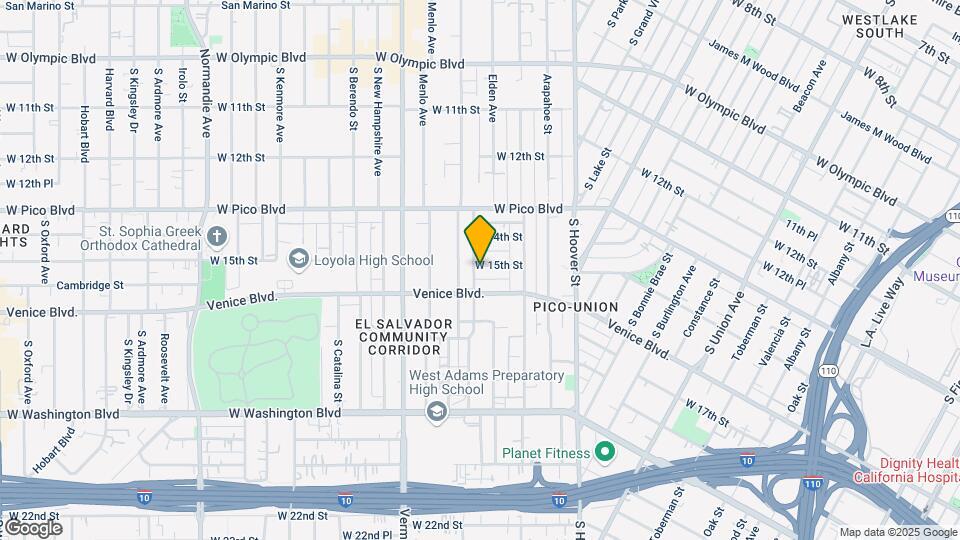 2260-2262 W 15th St Mapa y Detalles de la Ubicación