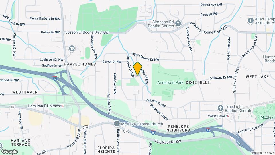 2176 Pansy St NW Map and Location Details