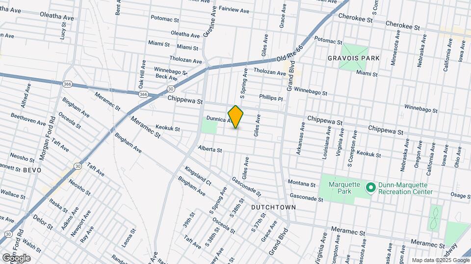 3747 Keokuk St Mapa y Detalles de la Ubicación
