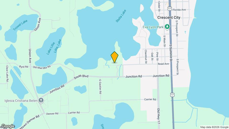 Crescent Lake Apartments Map and Location Details