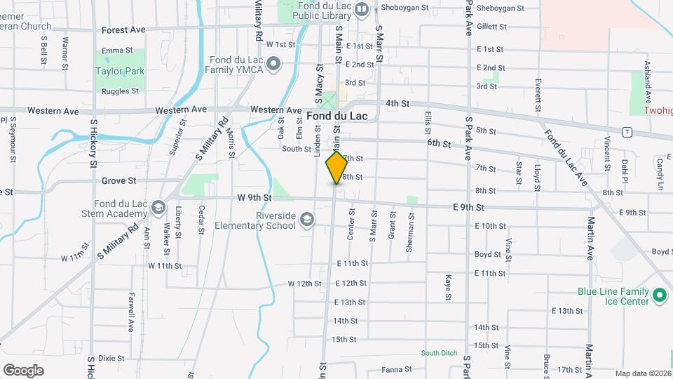 331 S Main St Map and Location Details