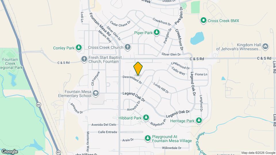 2112 Bent Tree Ln Map and Location Details