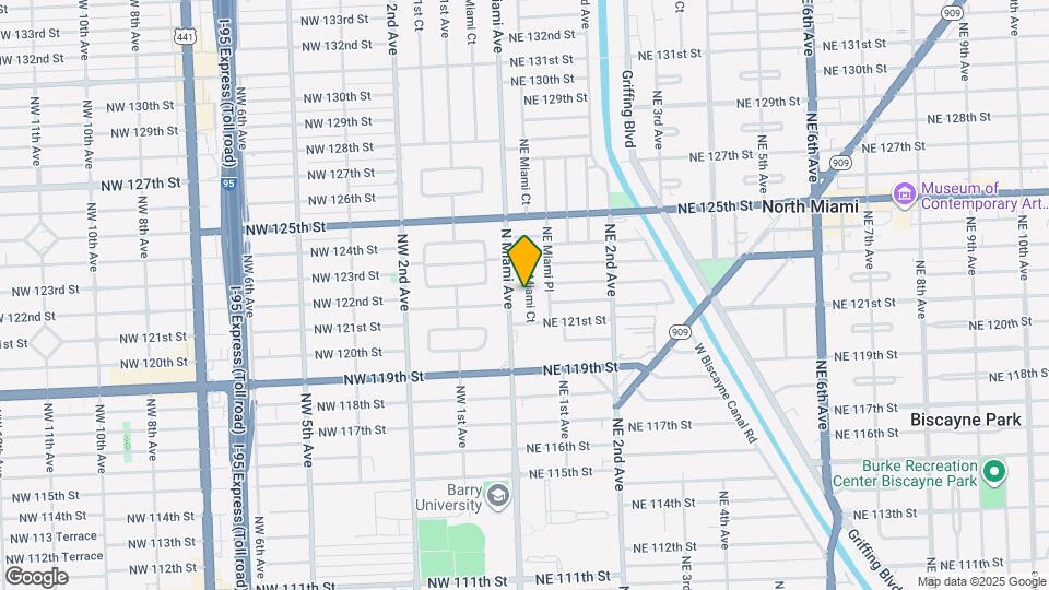 12140 NE Miami Ct Map and Location Details