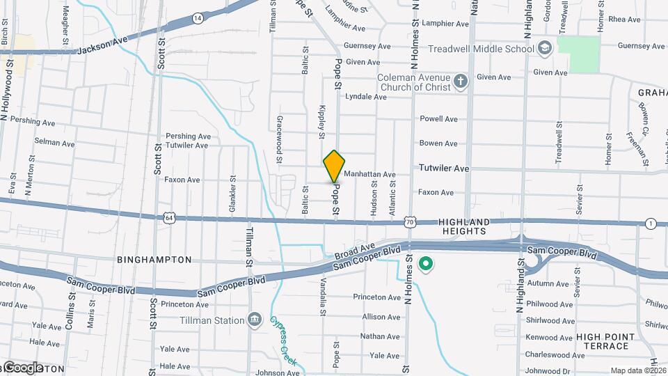 3143 Pacific Ave Mapa y Detalles de la Ubicación