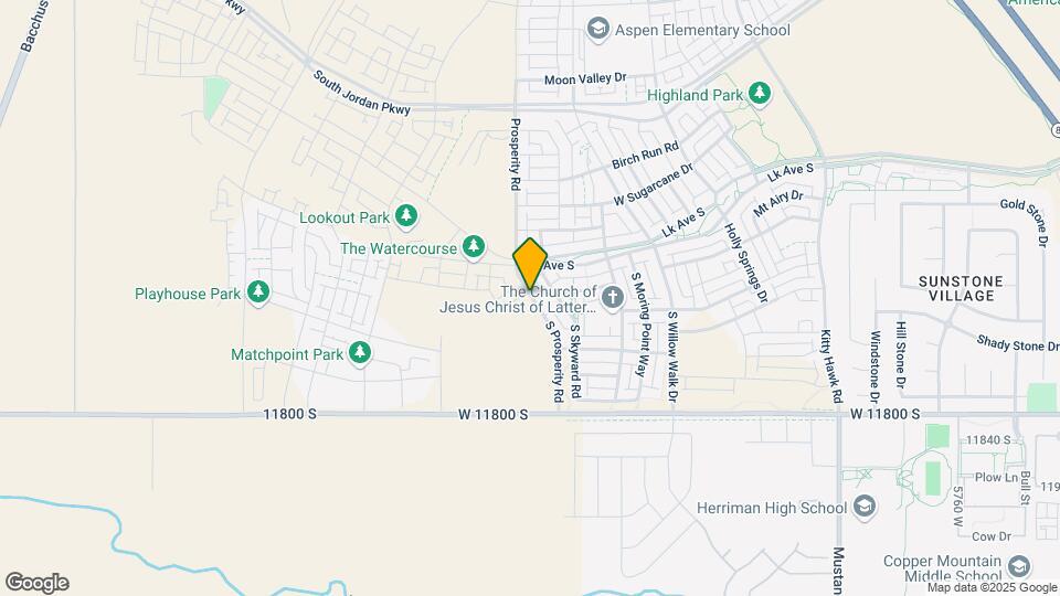 11321 S Prosperity Rd Map and Location Details
