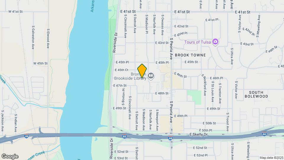 320 E 46th St Map and Location Details