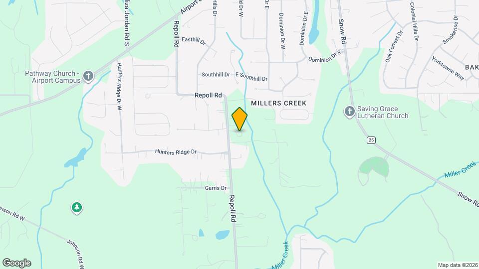 1561 Repoll Rd Mapa y Detalles de la Ubicación