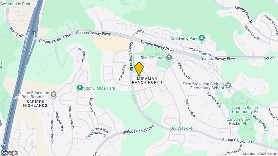 11033 Caminito Arcada Map and Location Details