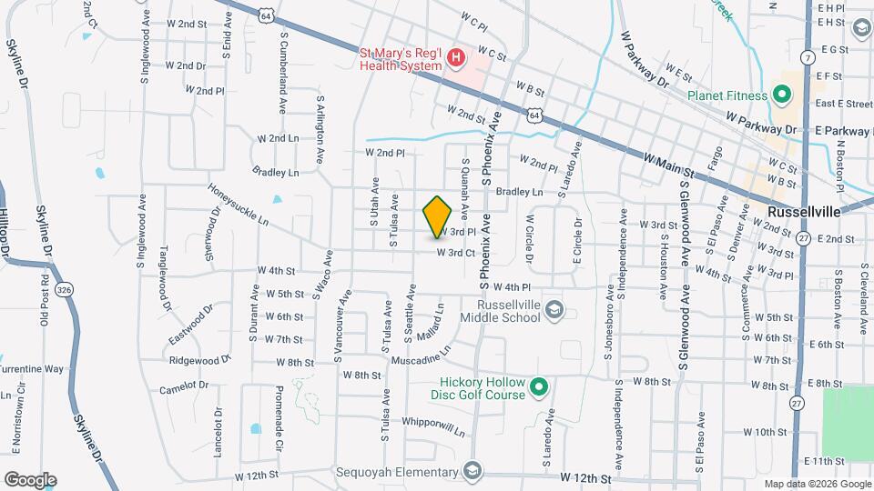 1810 W 3rd Ct Map and Location Details